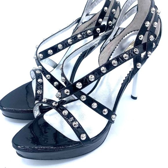 Report Signature Black Patent Heels M100 Masonic Blk MSRP $269!! SIZE - 10 - Picture 3 of 8